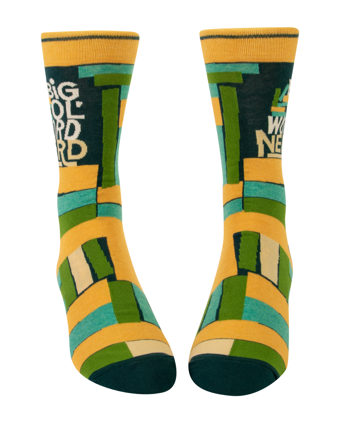 Mens Socks - Big'Ol World Nerd