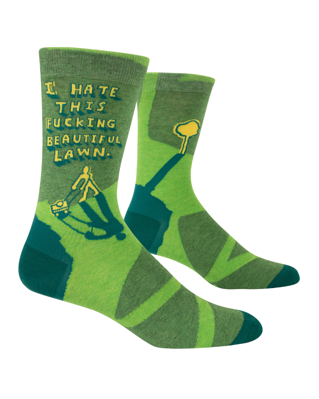 Mens Socks - Fucking Beautiful Lawn