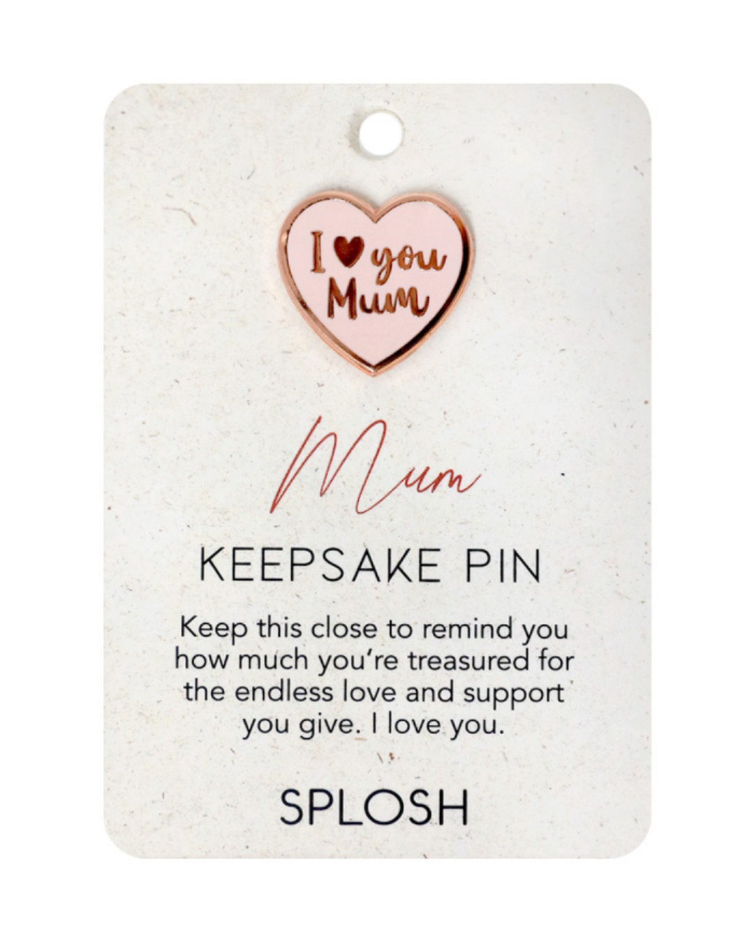 Mum Keepsake Pin