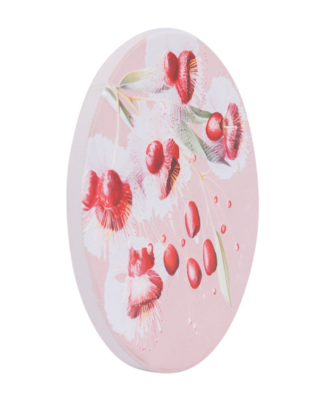 Native Blooms Pink Floral Ceramic Coaster