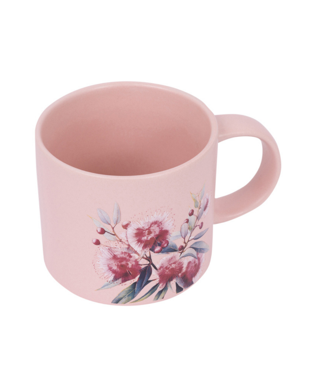 Native Blooms Red Floral Mug