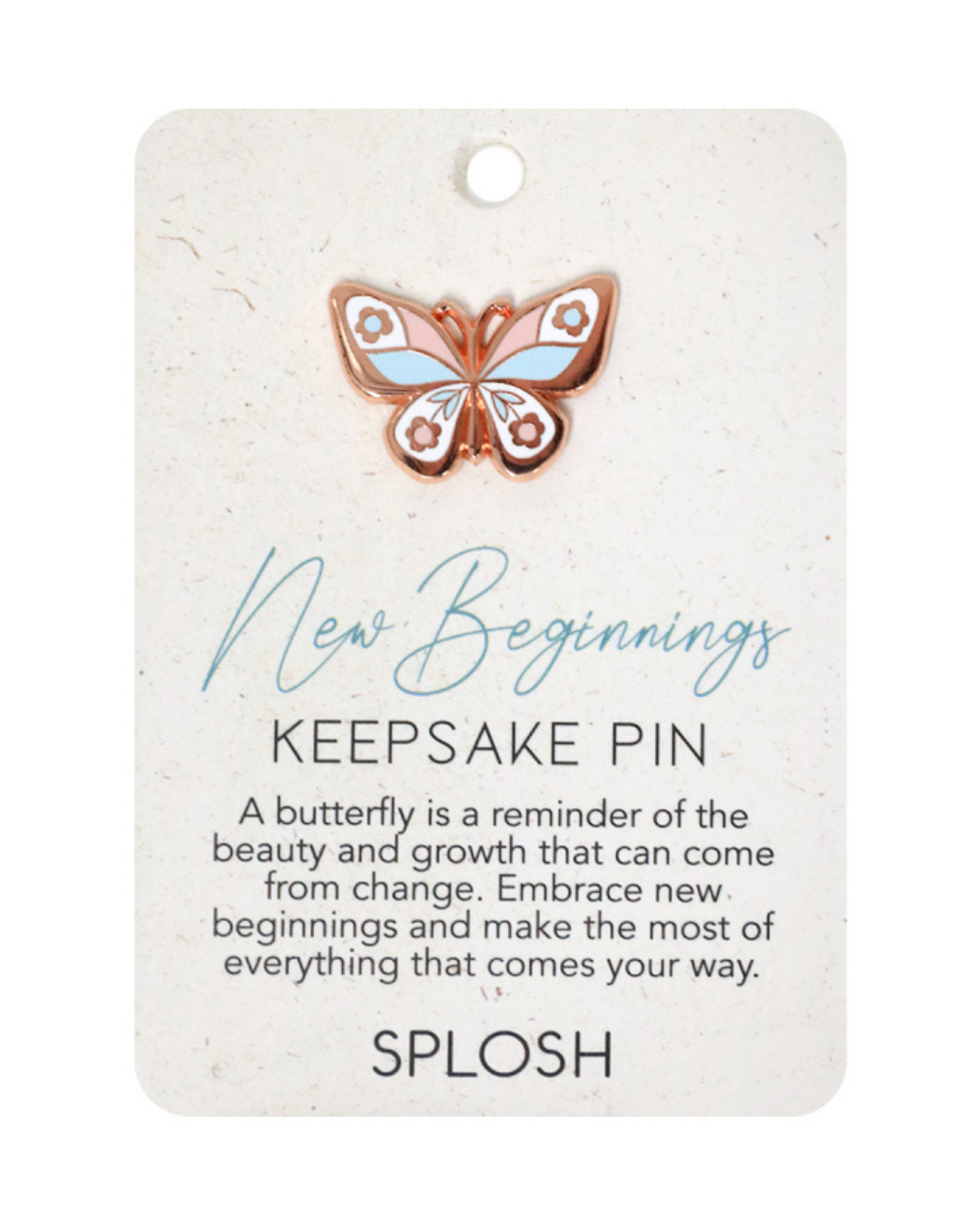 New Beginnings Keepsake Pin