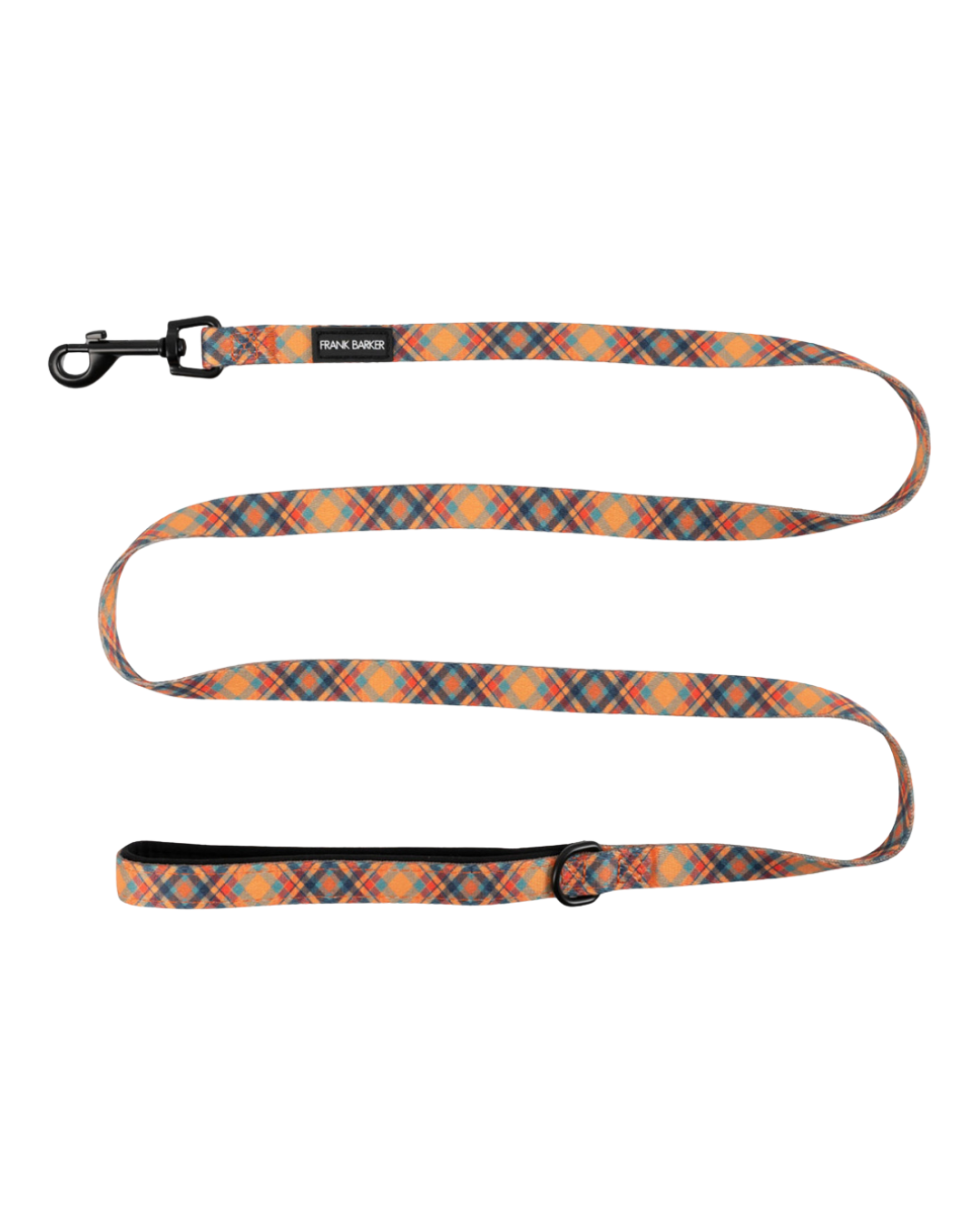 Frank Barker Orange Plaid Lead