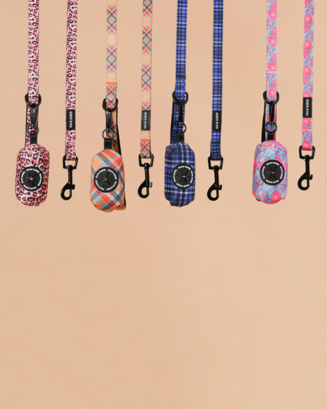 Frank Barker Orange Plaid Lead