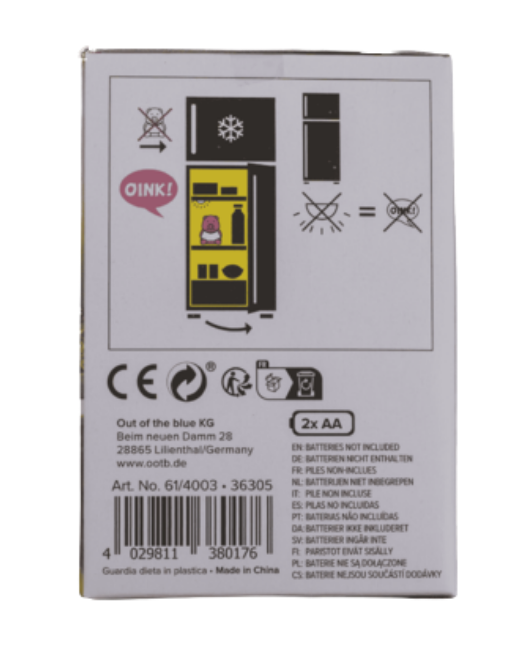 Out Of The Blue Diet Piggy