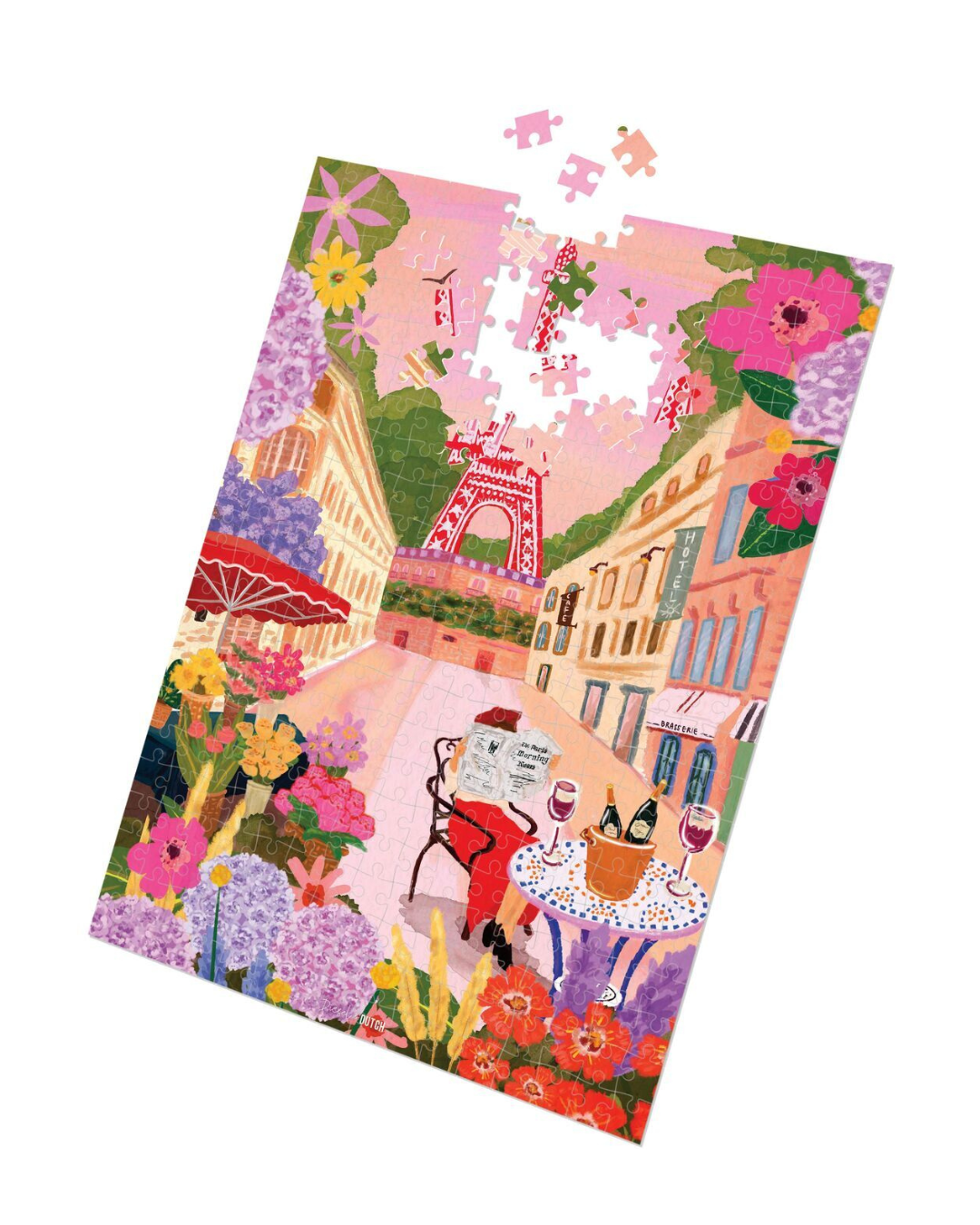 Paris In Bloom Jigsaw Puzzle
