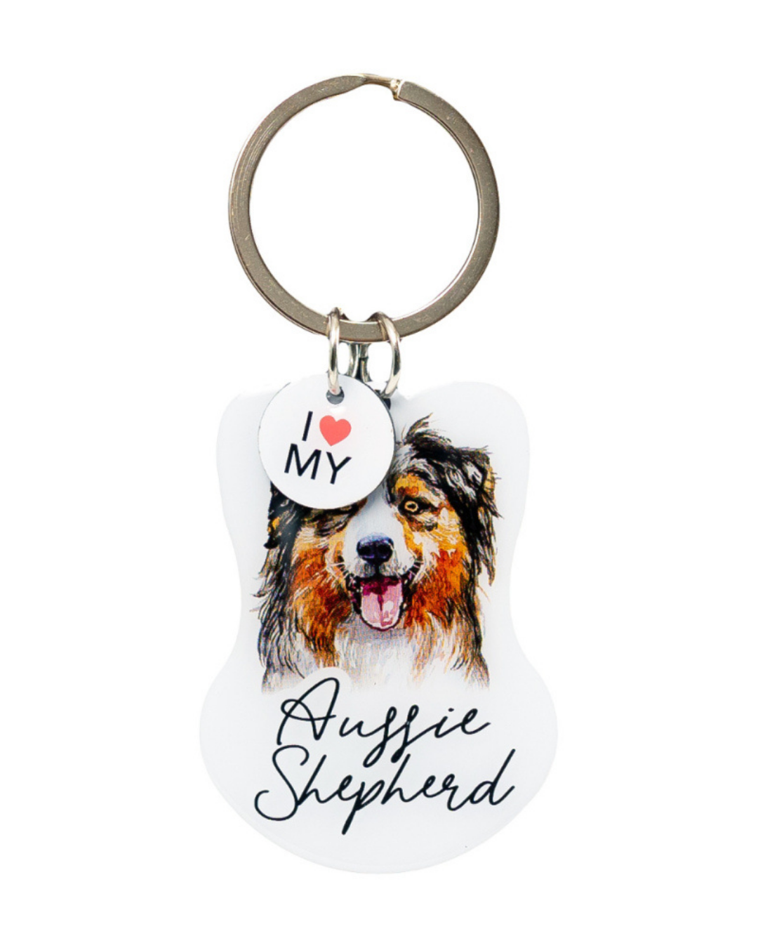 Pet Keyring Aussie Shepherd