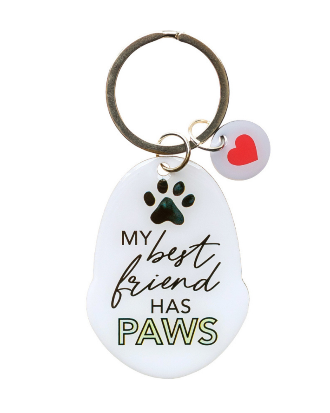 Pet Keyring Best Friend Has Paws