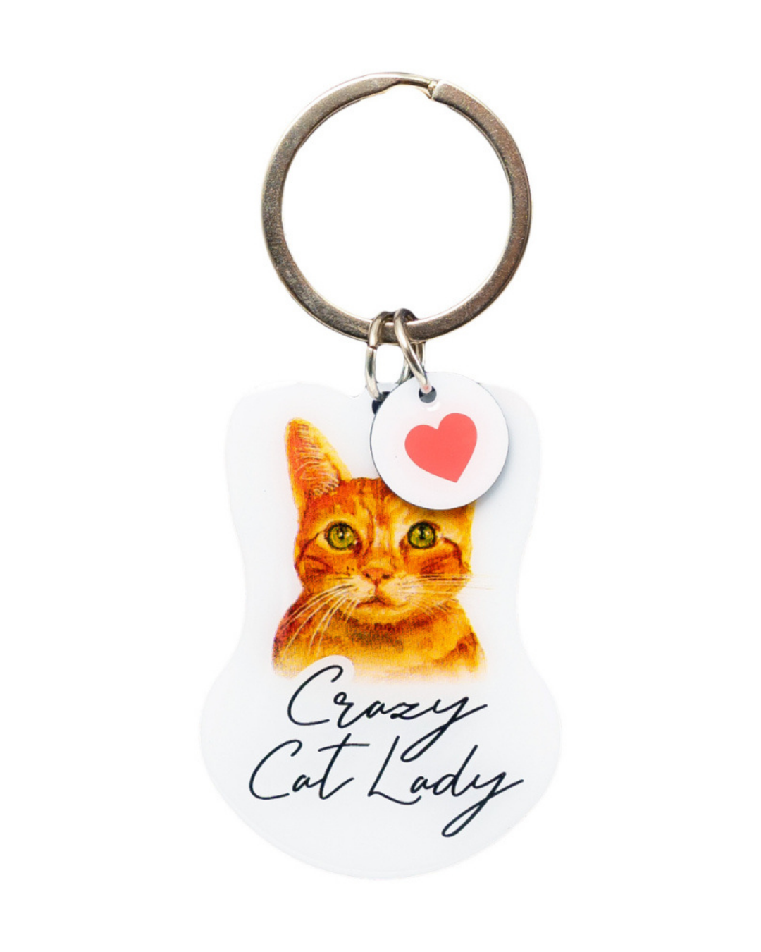 Pet Keyring Crazy Cat Lady