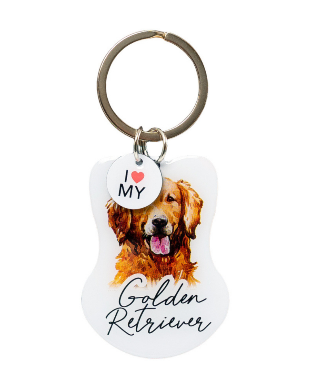 Pet Keyring Golden Retriever