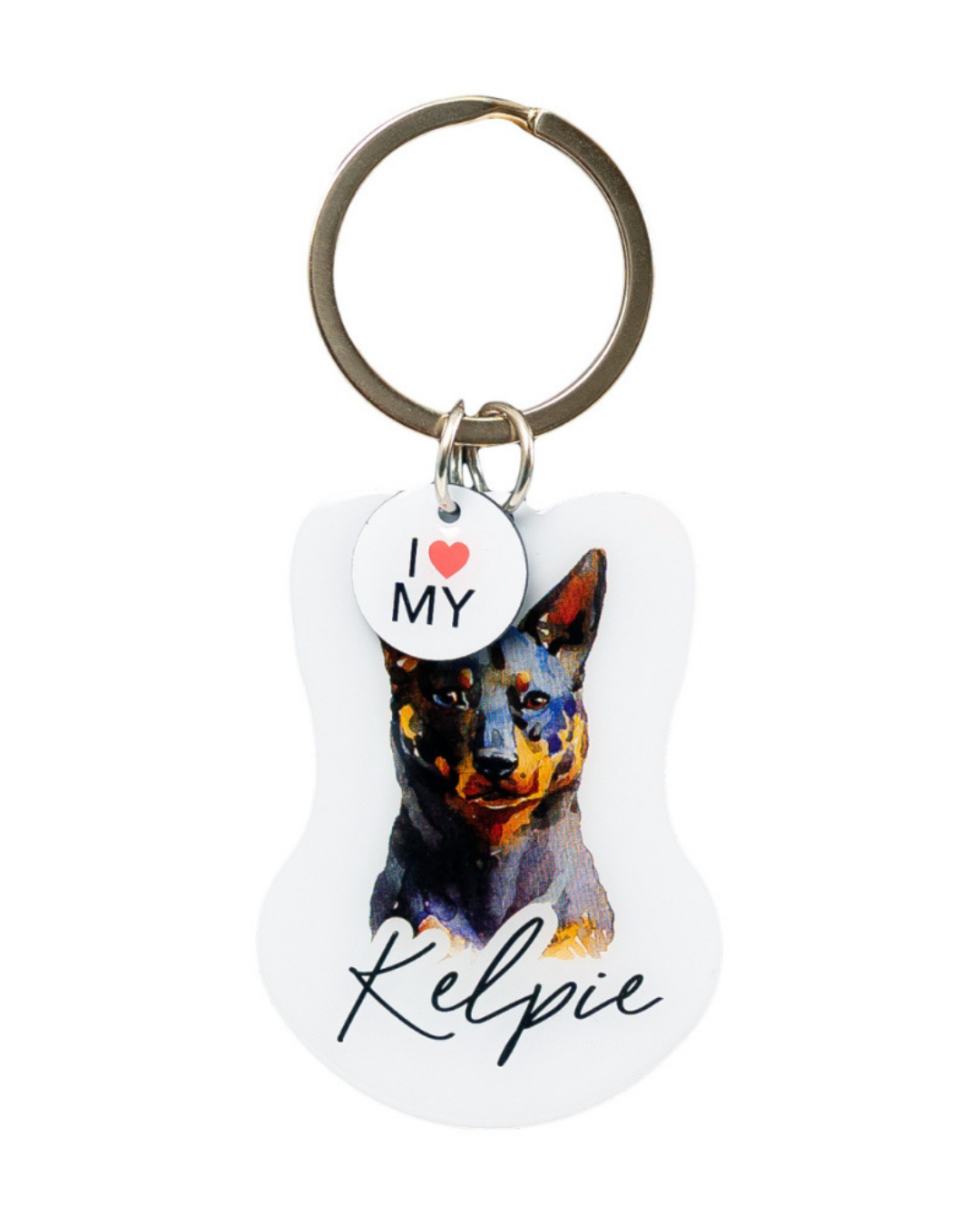 Pet Keyring Kelpie