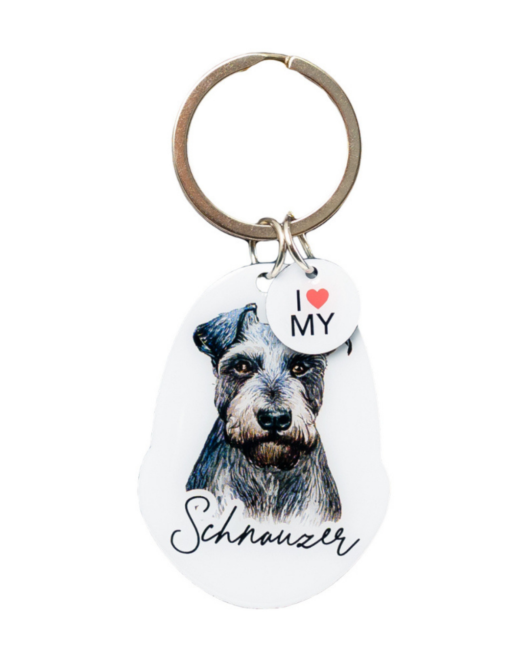 Pet Keyring Schnauzer