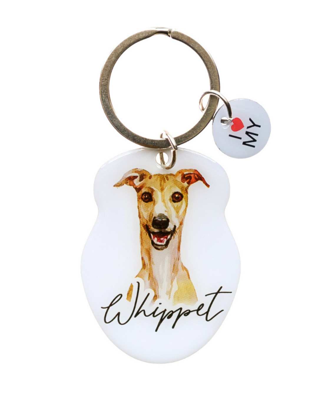 Pet Keyring Whippet