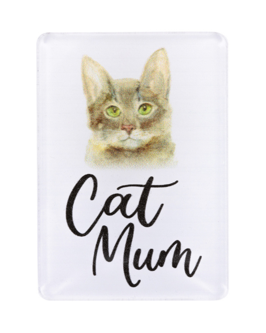 Pet Lovers Cat Mum Acrylic Magnet