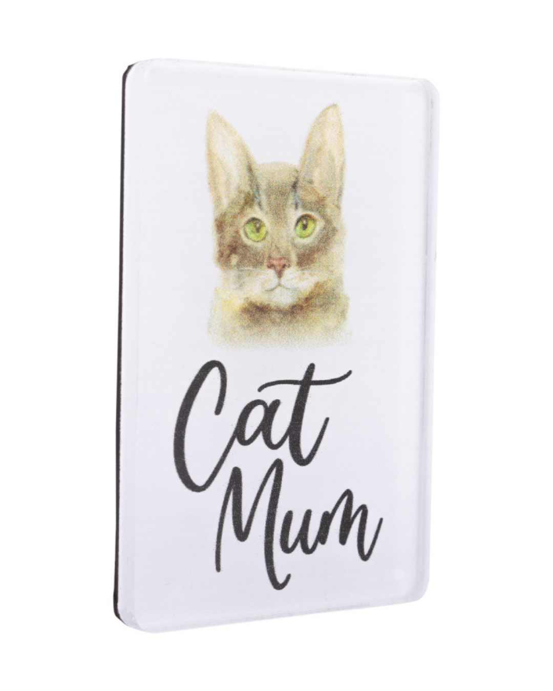 Pet Lovers Cat Mum Acrylic Magnet