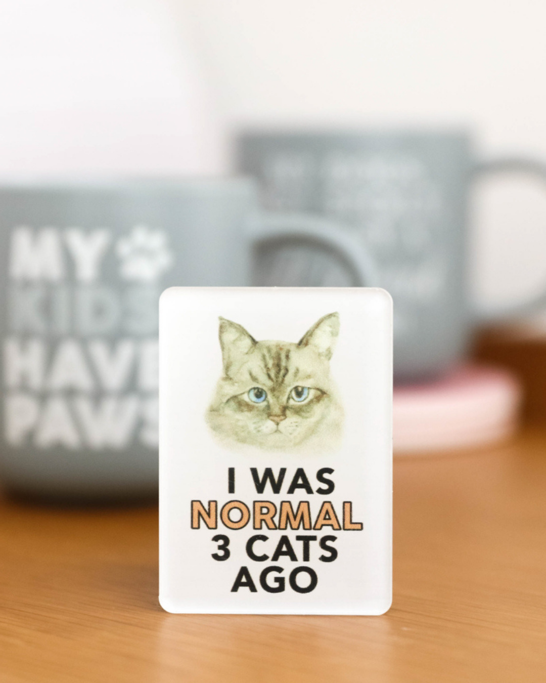 Pet Lovers Normal Acrylic Magnet