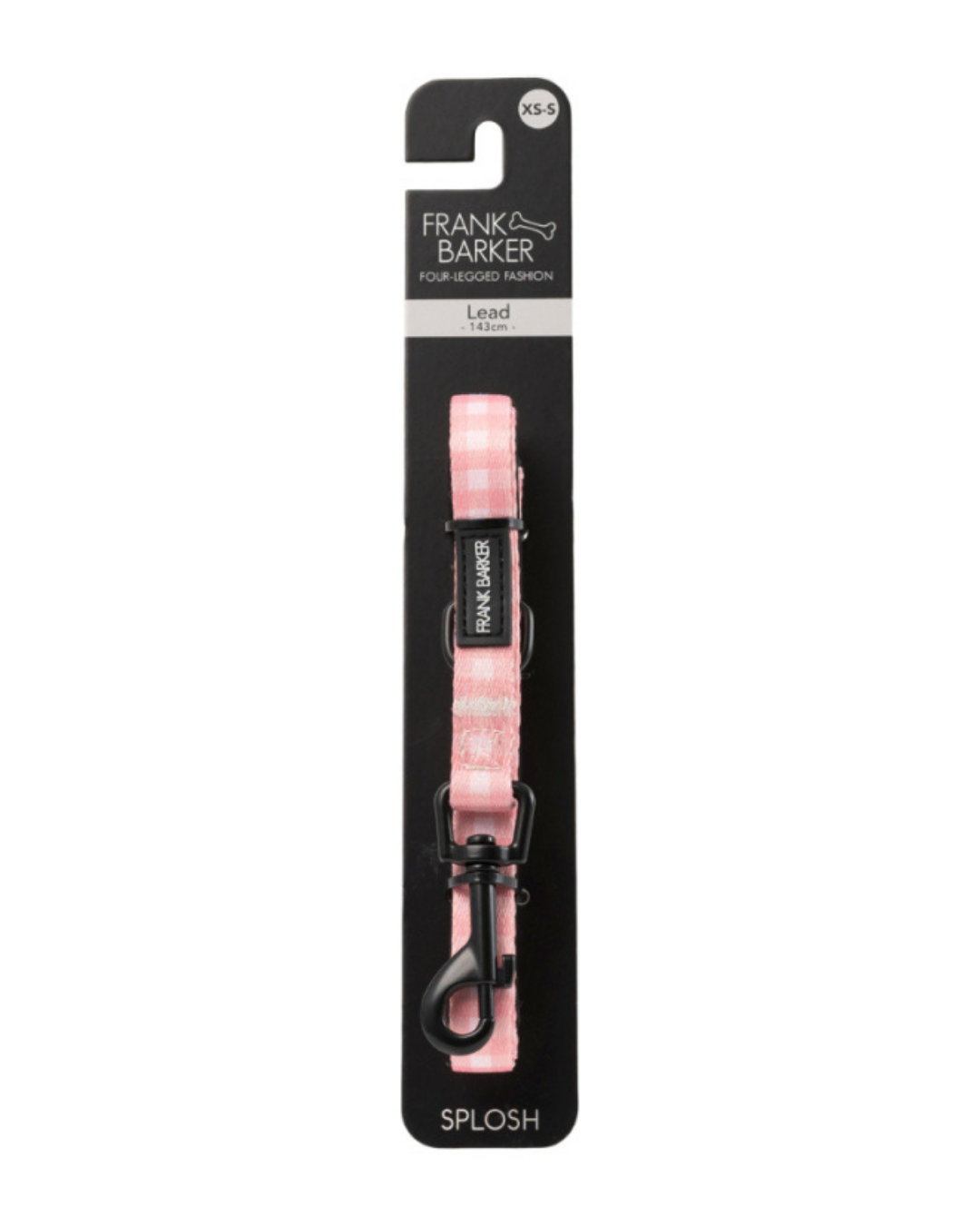 Frank Barker Pink Gingham Lead