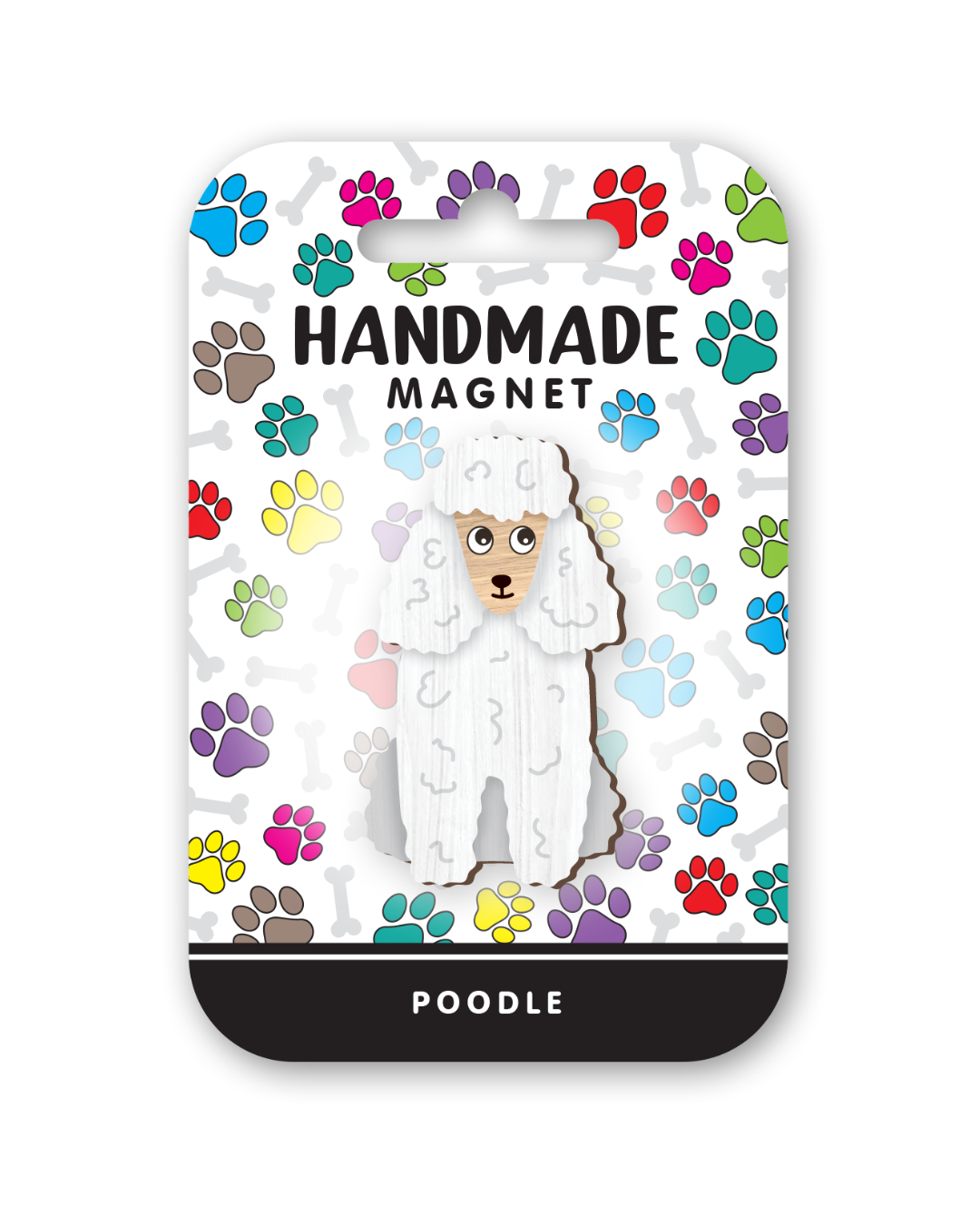 I Love My Poodle Magnet