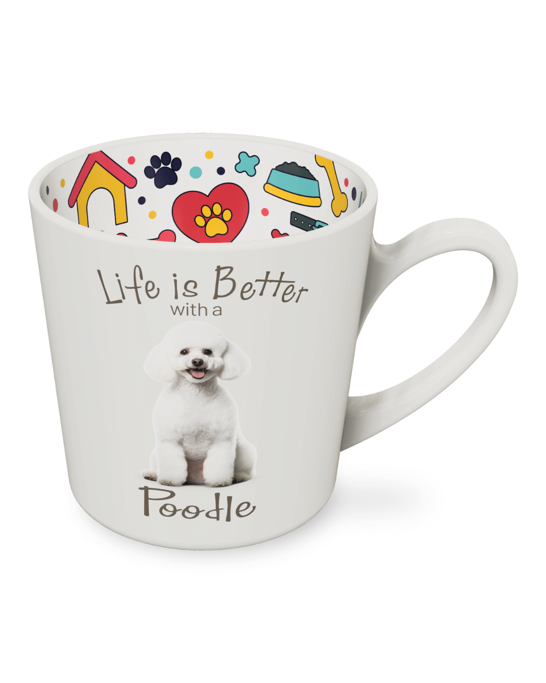 Life Is Better With Poodle Mug
