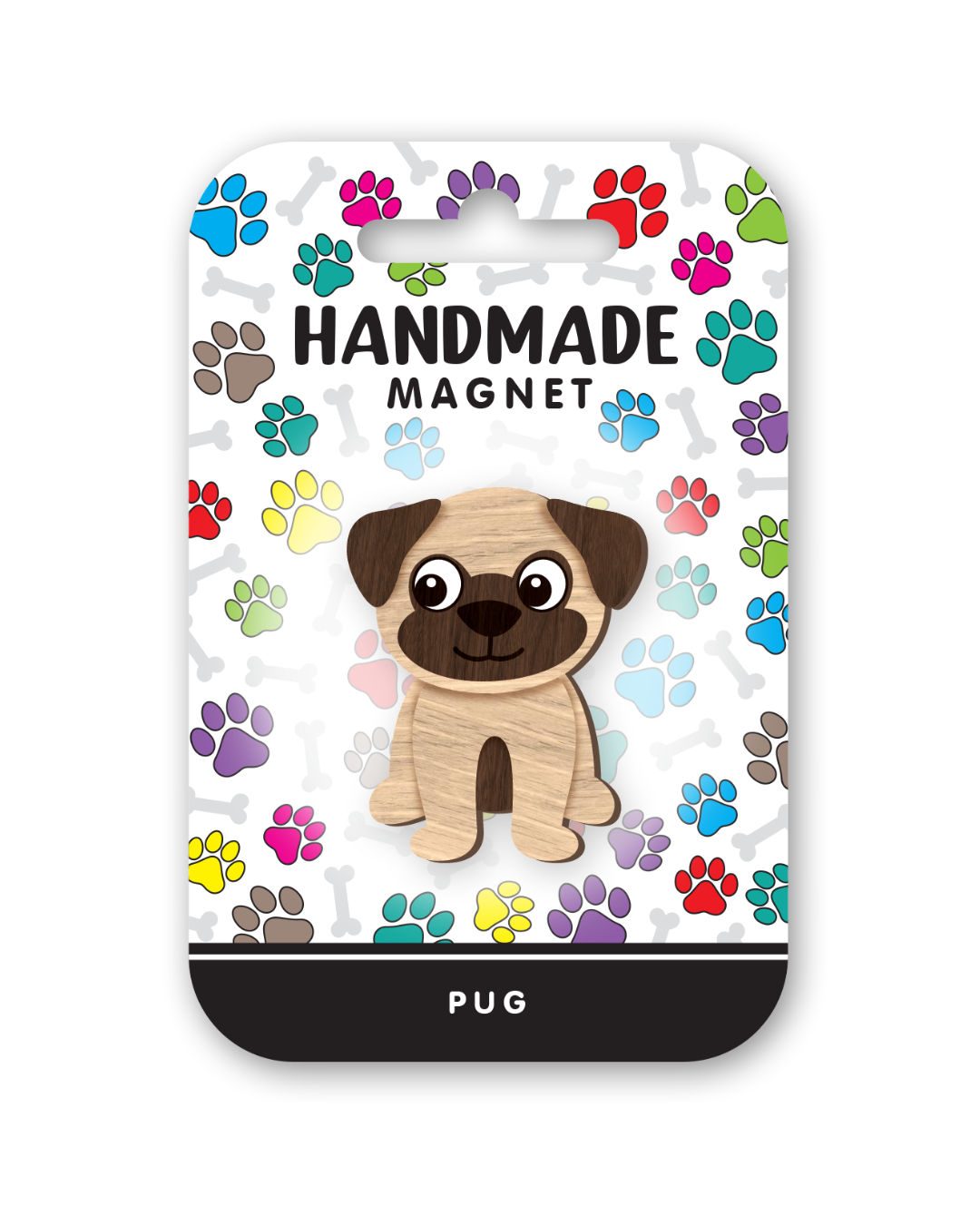 I Love My Pug Magnet