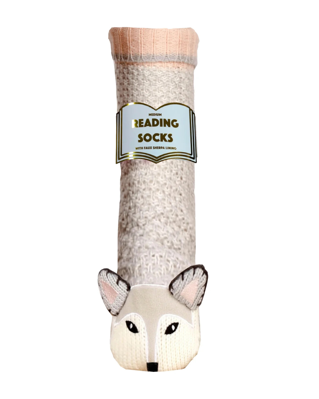 Reading Socks - Silver Wolf