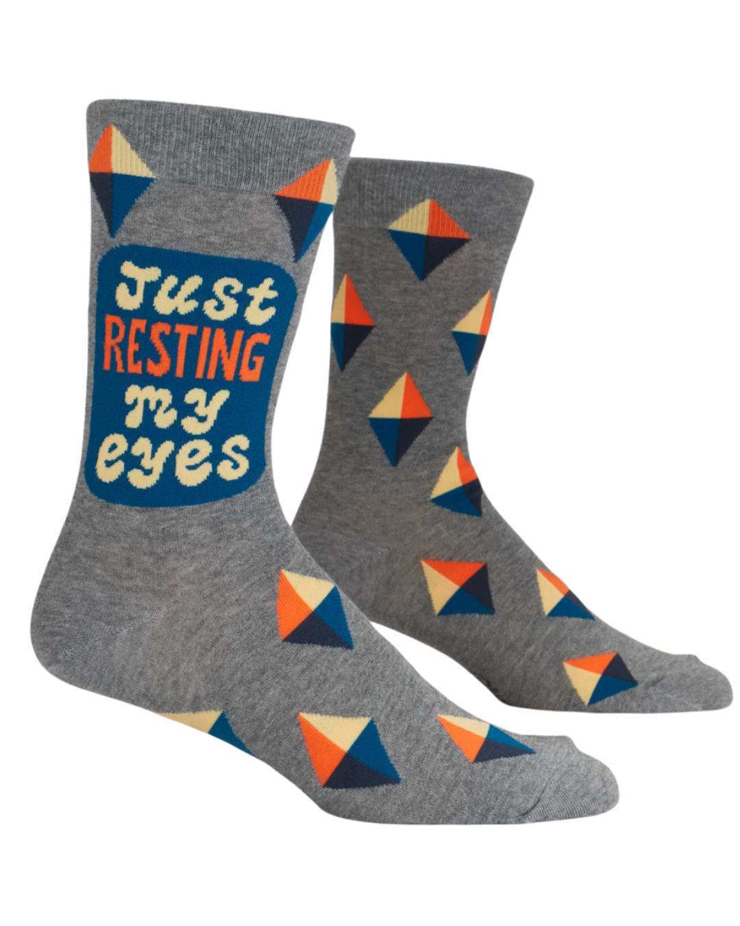 Mens Socks - Resting My Eyes