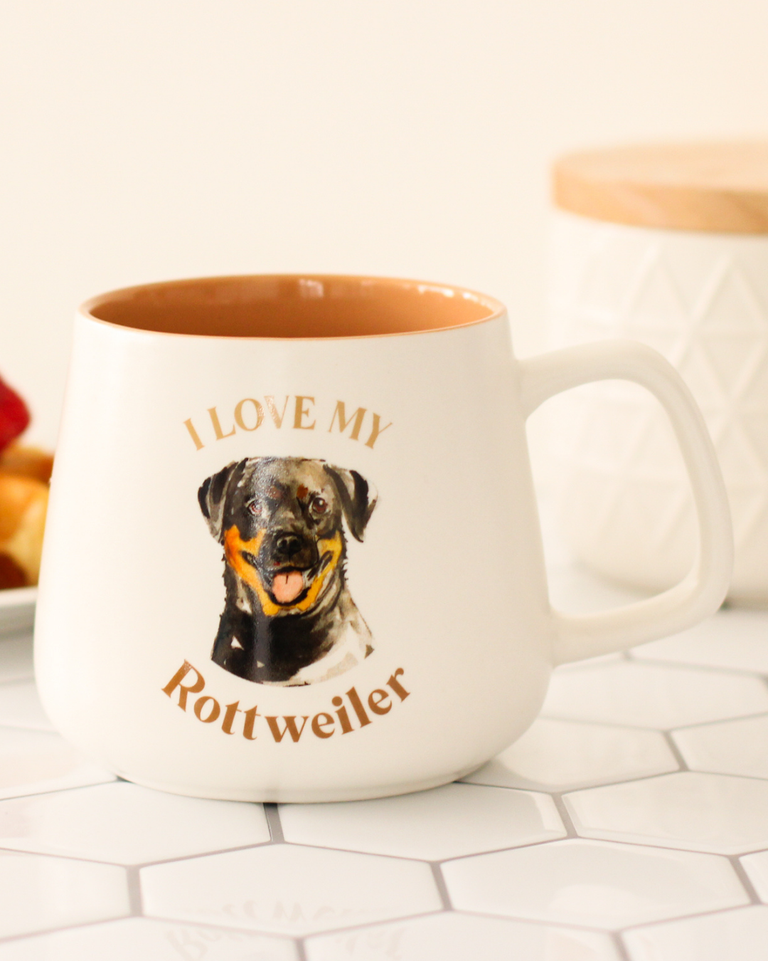 I Love My Rottweiler Mug