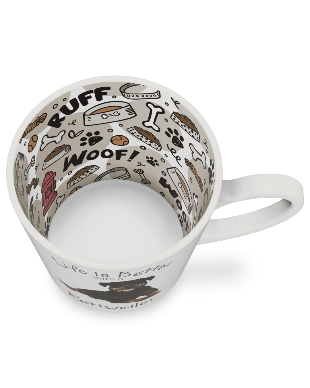 Life Is Better With Rottweiler Mug