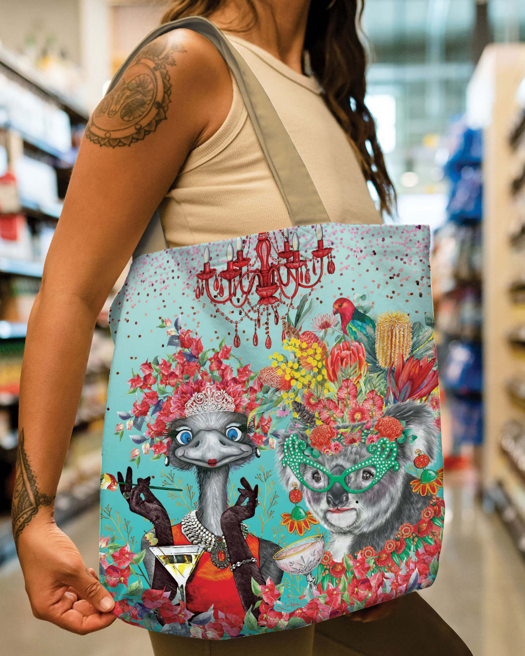 Girl`s Night - Reusable Shopping Bag