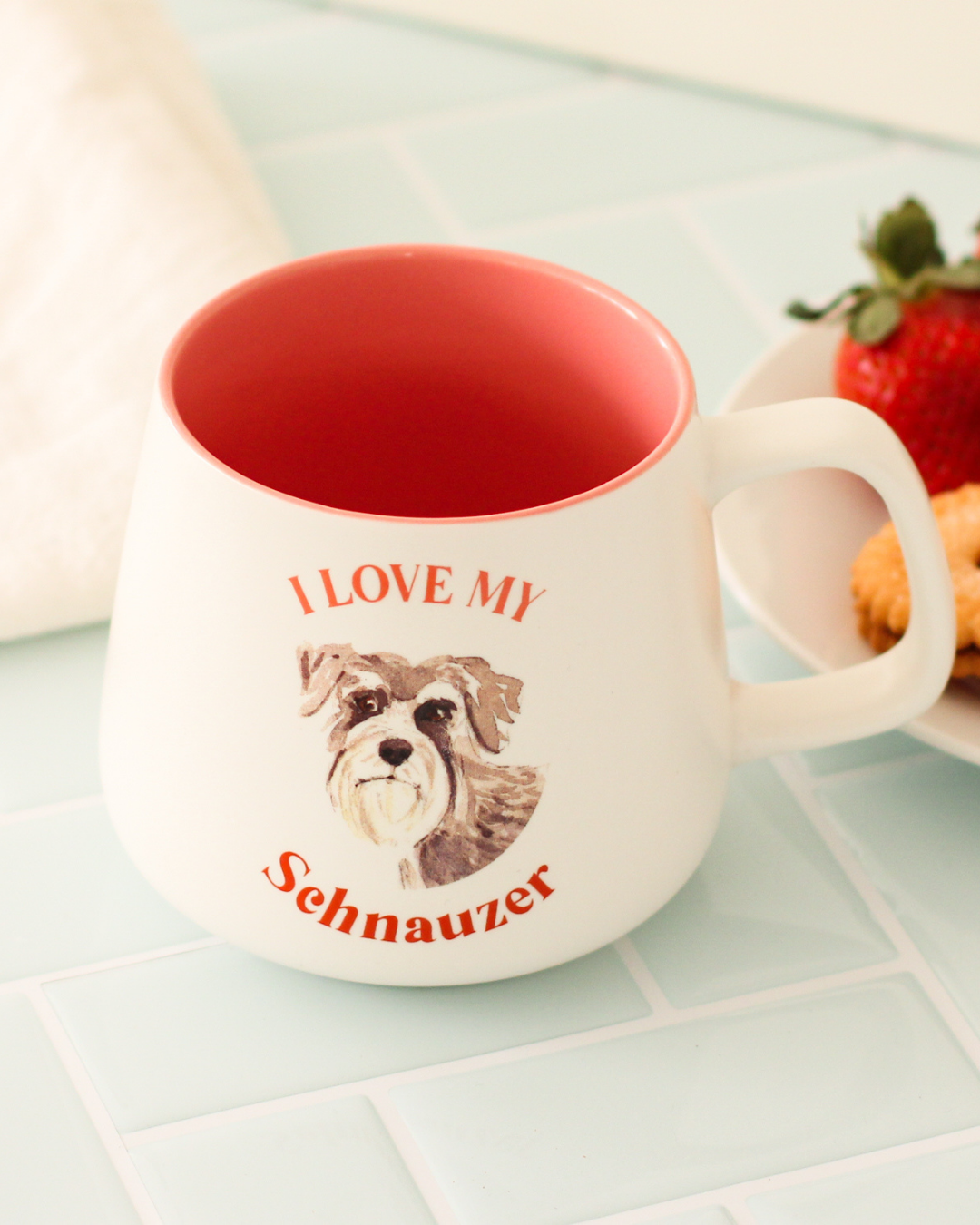 I Love My Schnauzer Mug