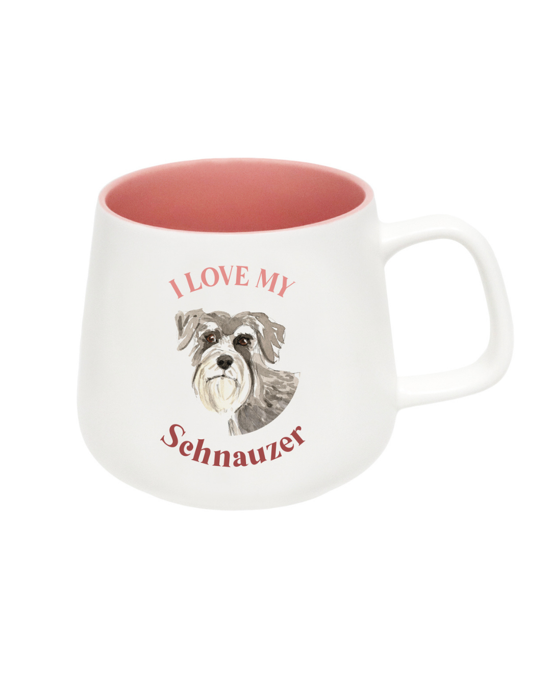 I Love My Schnauzer Mug
