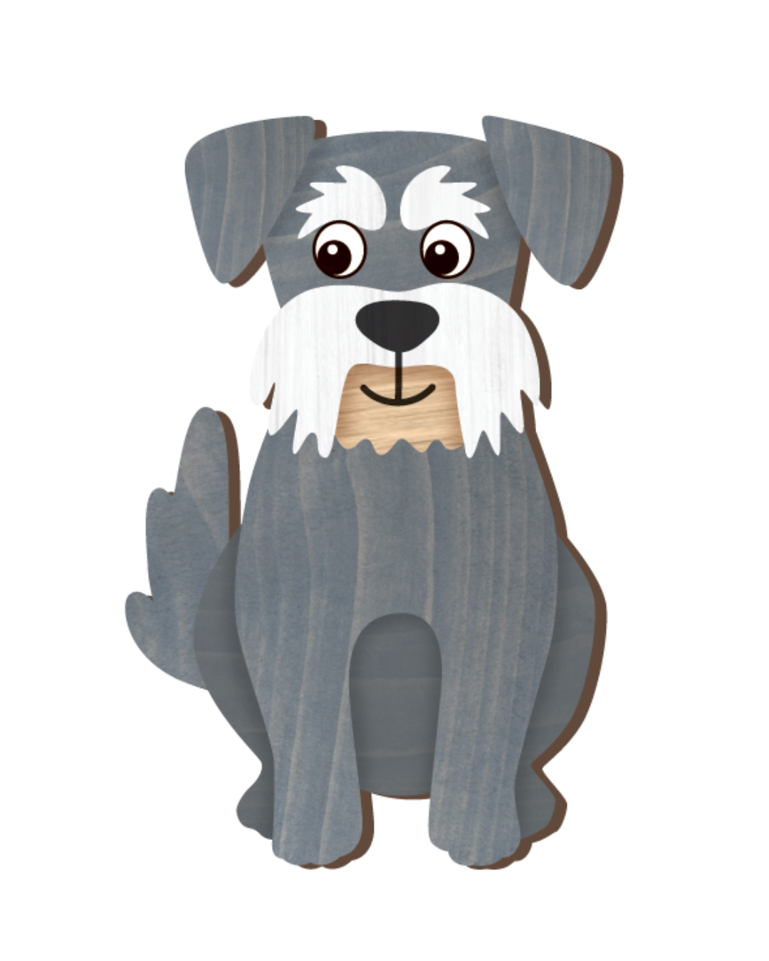 I Love My Schnauzer Magnet