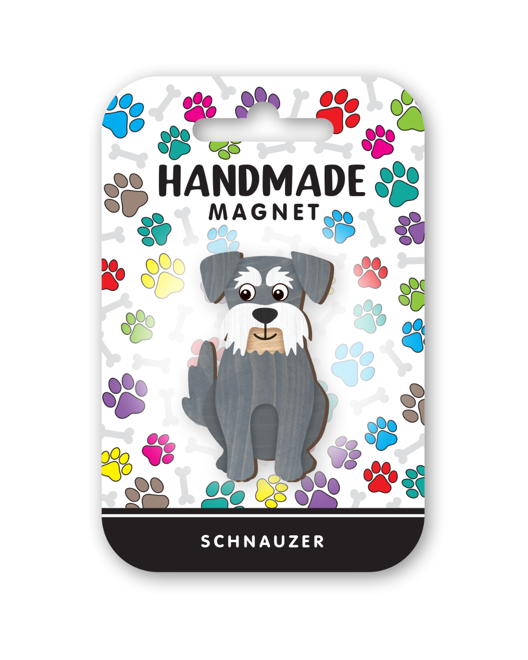 I Love My Schnauzer Magnet