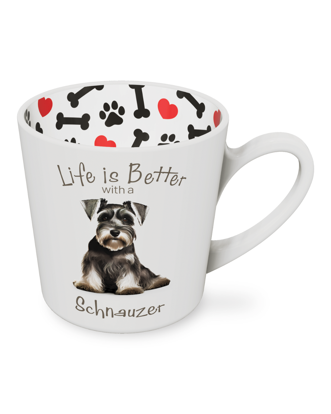 Life Is Better With Schnauzer Mug
