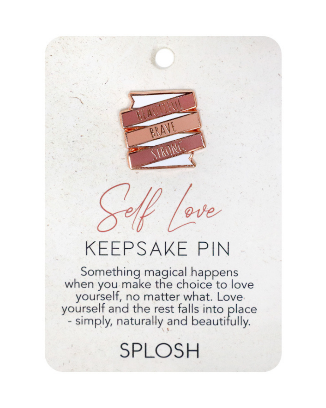 Self Love Keepsake Pin