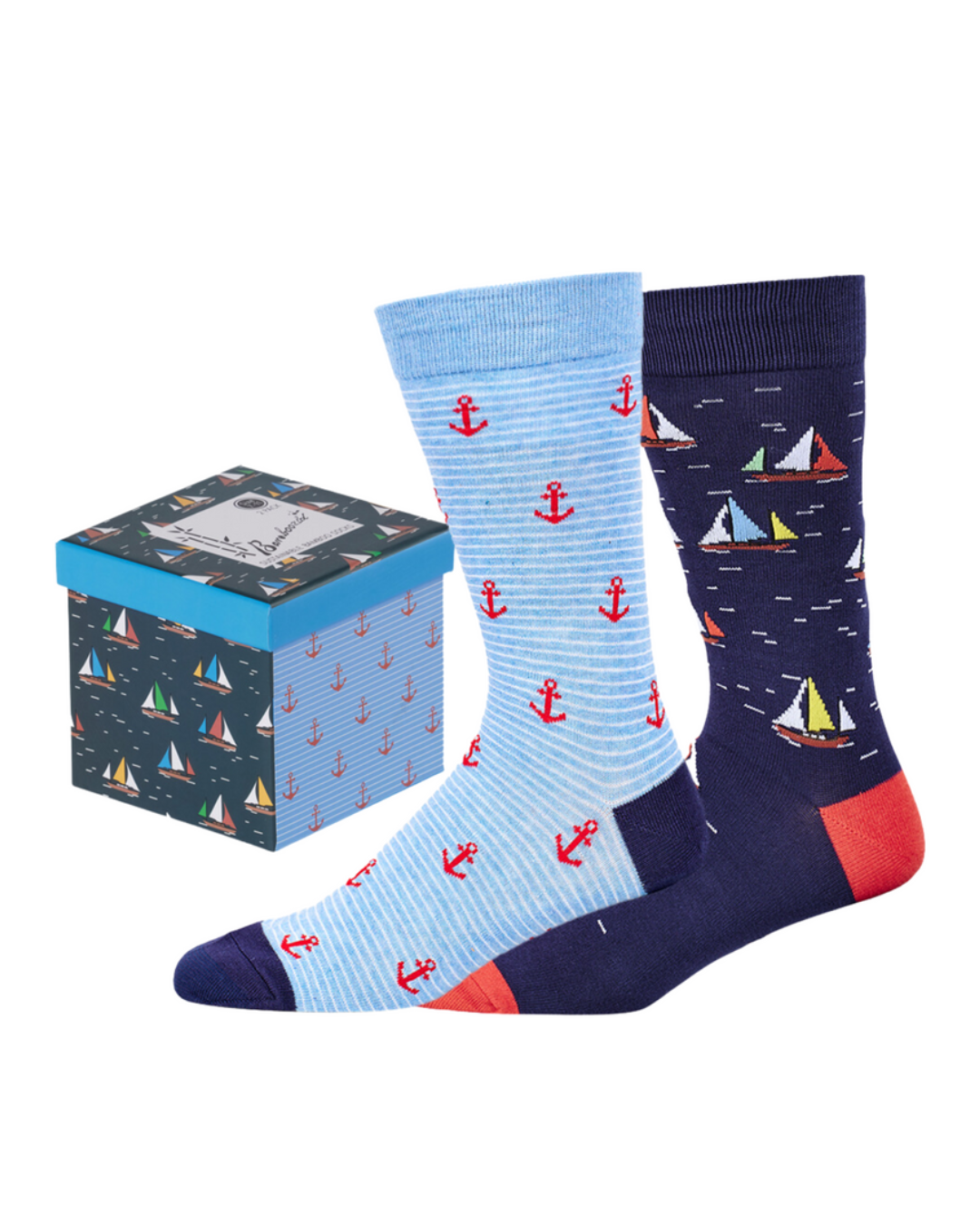 Mens Ships Ahoy 2pk Gift Box