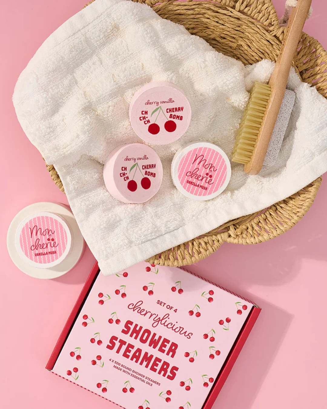 Cherrylicious Shower Steamers