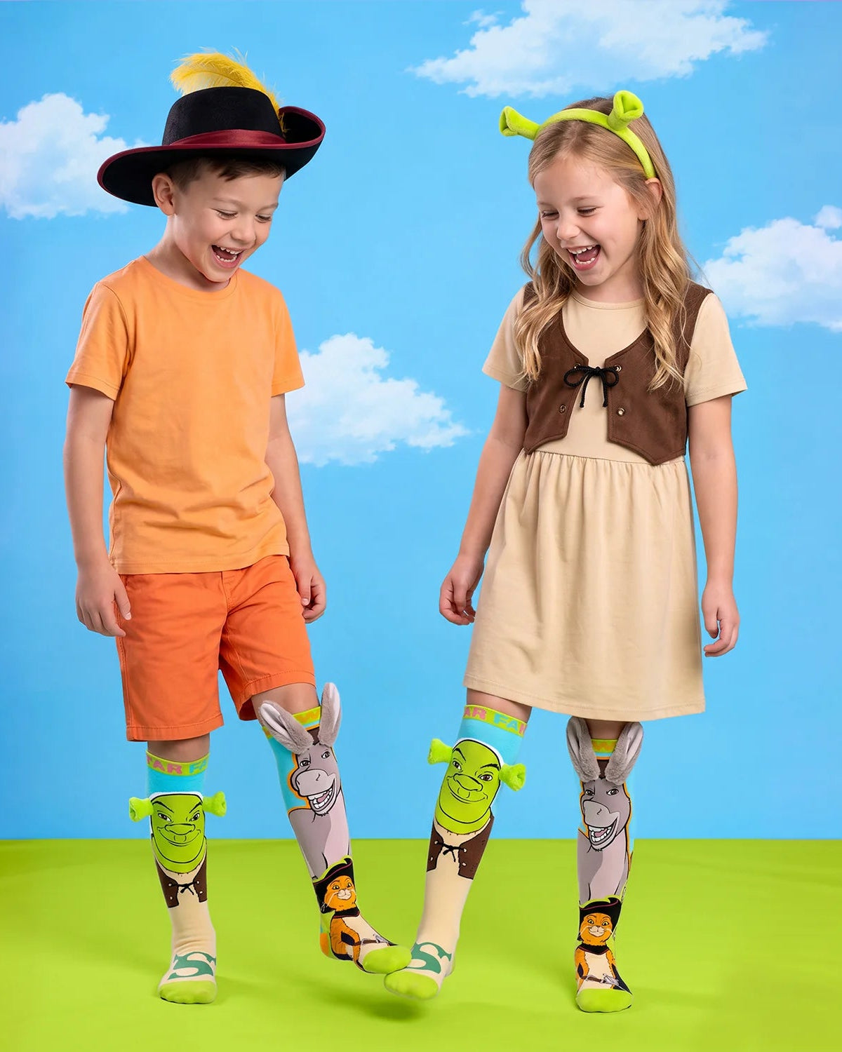 Shrek Socks