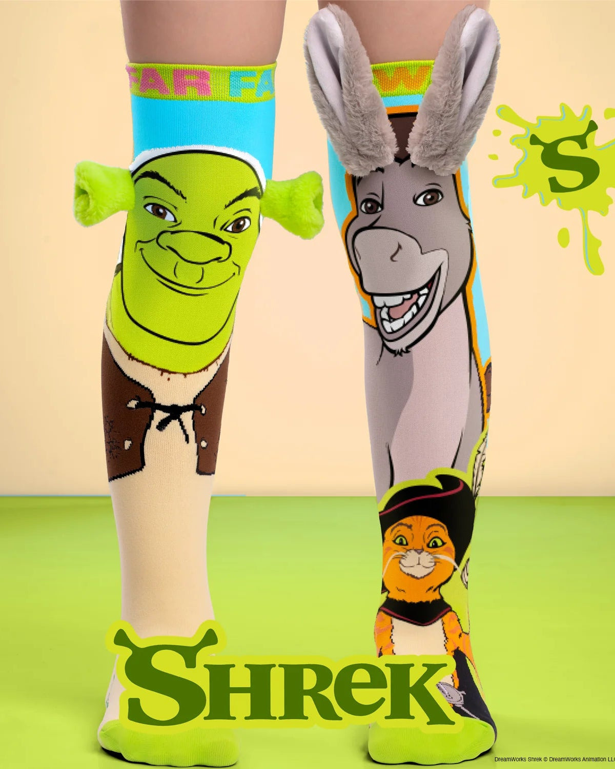 Shrek Socks