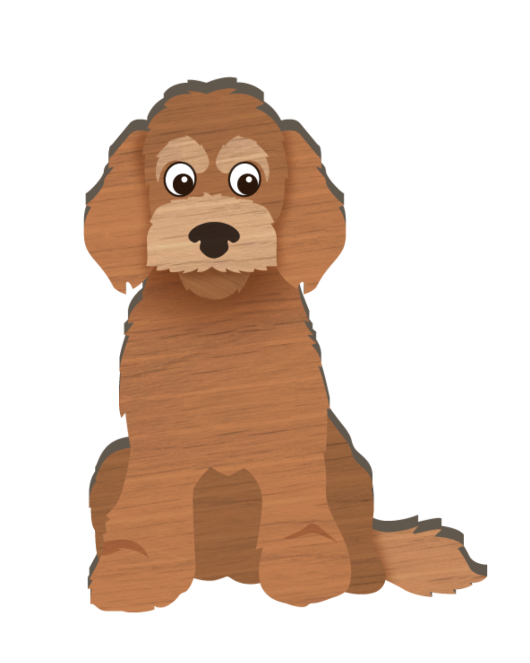 I Love My Spoodle Magnet