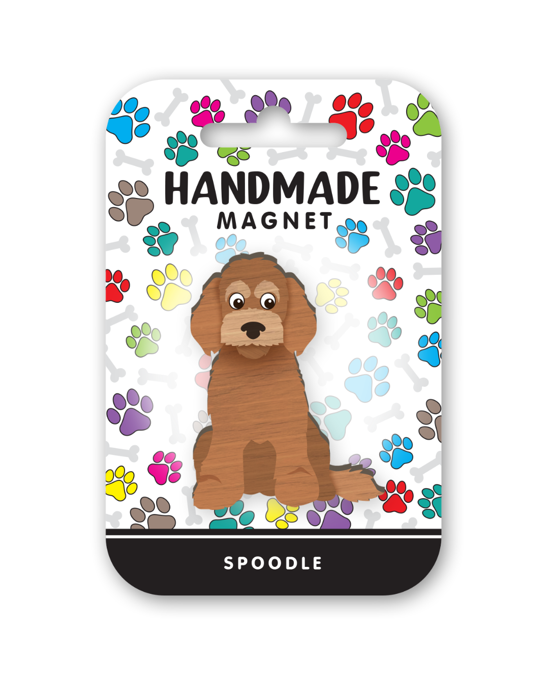 I Love My Spoodle Magnet