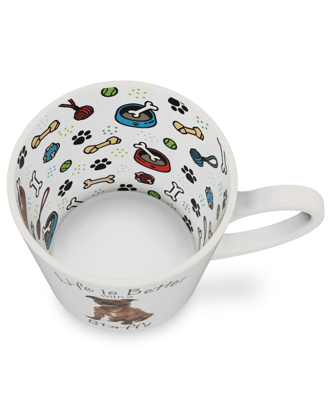 Life Is Better With Staffy Mug