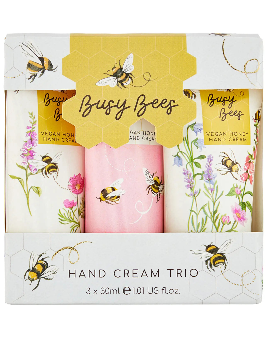 Busy Bees Hand Cream Trio