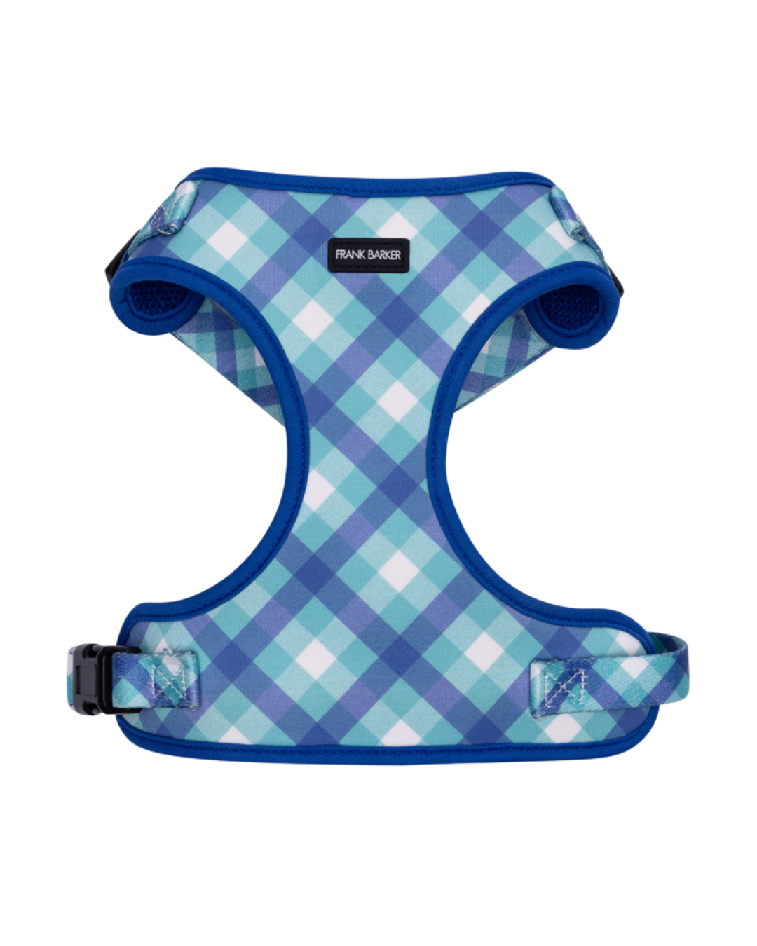 Frank Barker Teal Gingham Harness