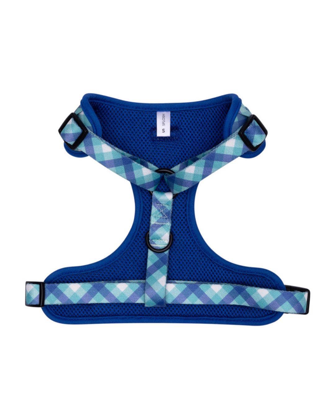 Frank Barker Teal Gingham Harness