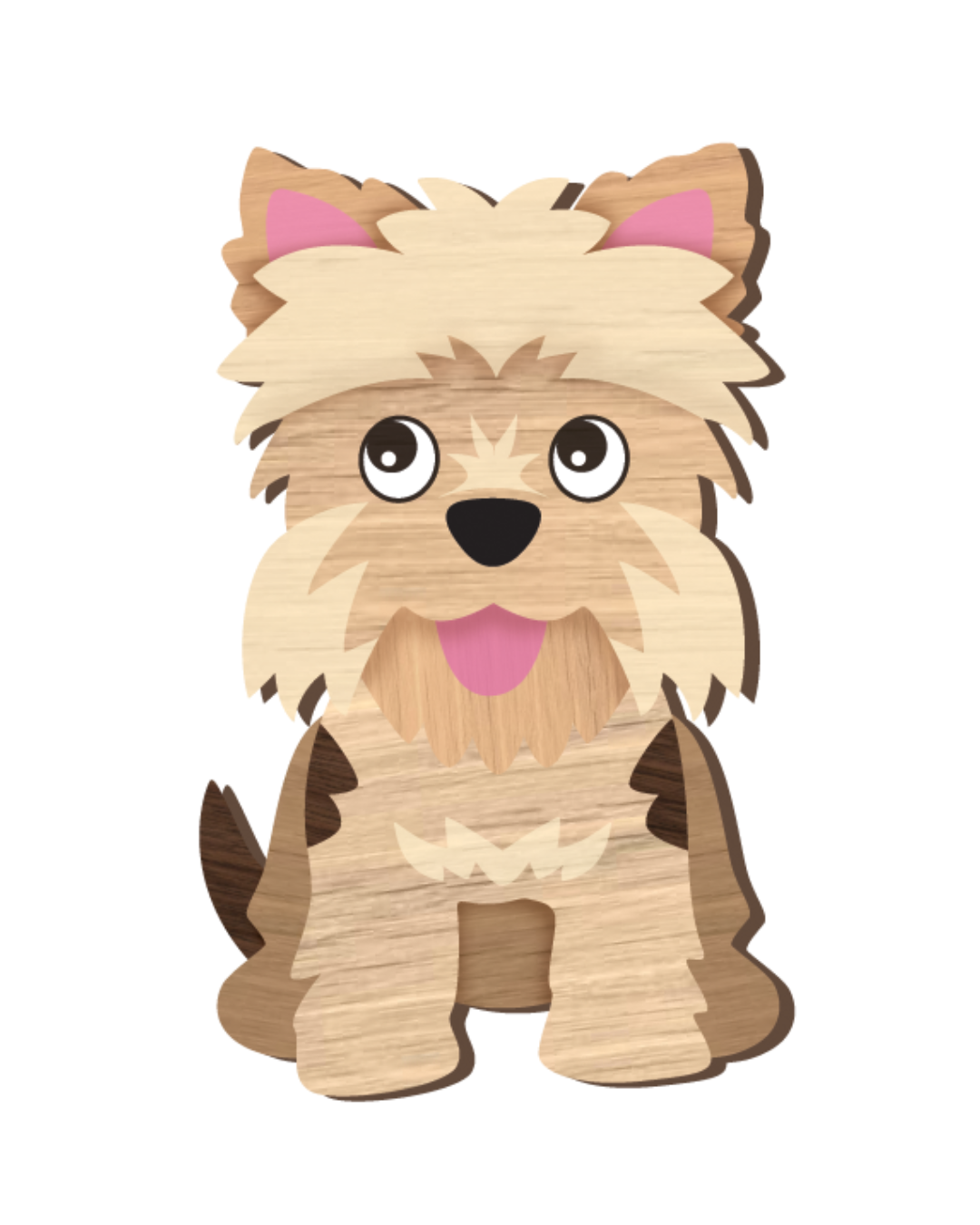 I Love My Terrier Magnet