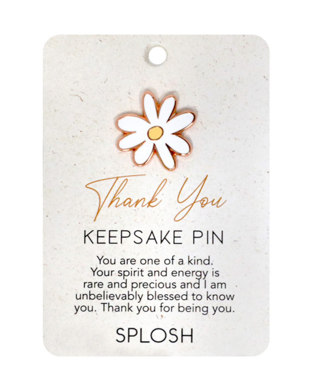 Thank You Keepsake Pin