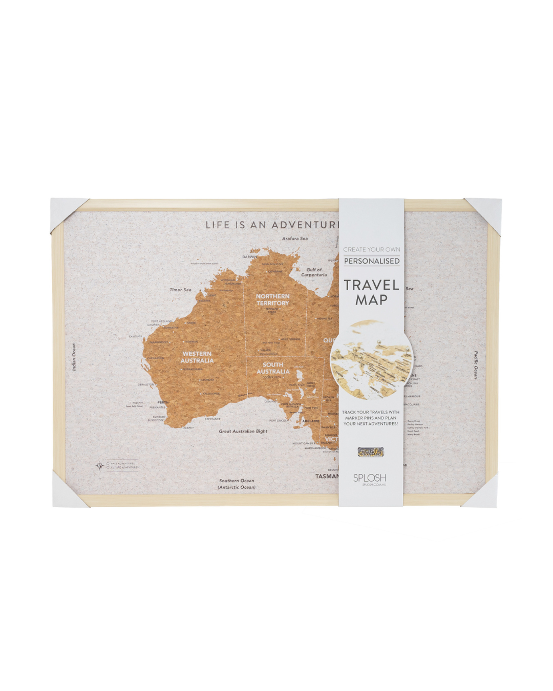 Travel Board Australia Map Large
