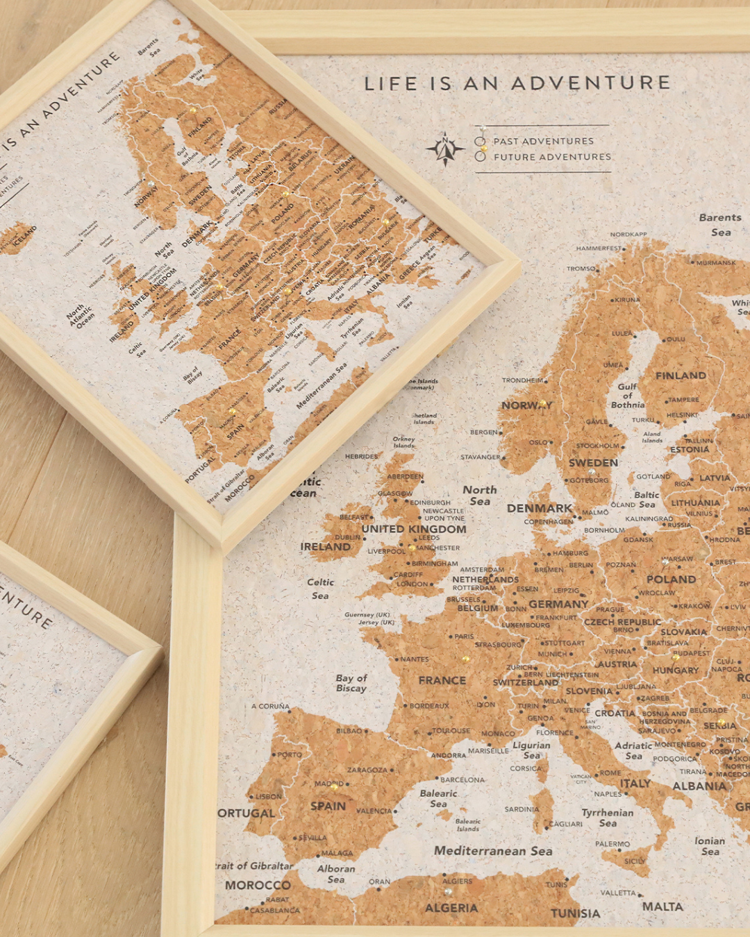 Travel Board Europe Map Small