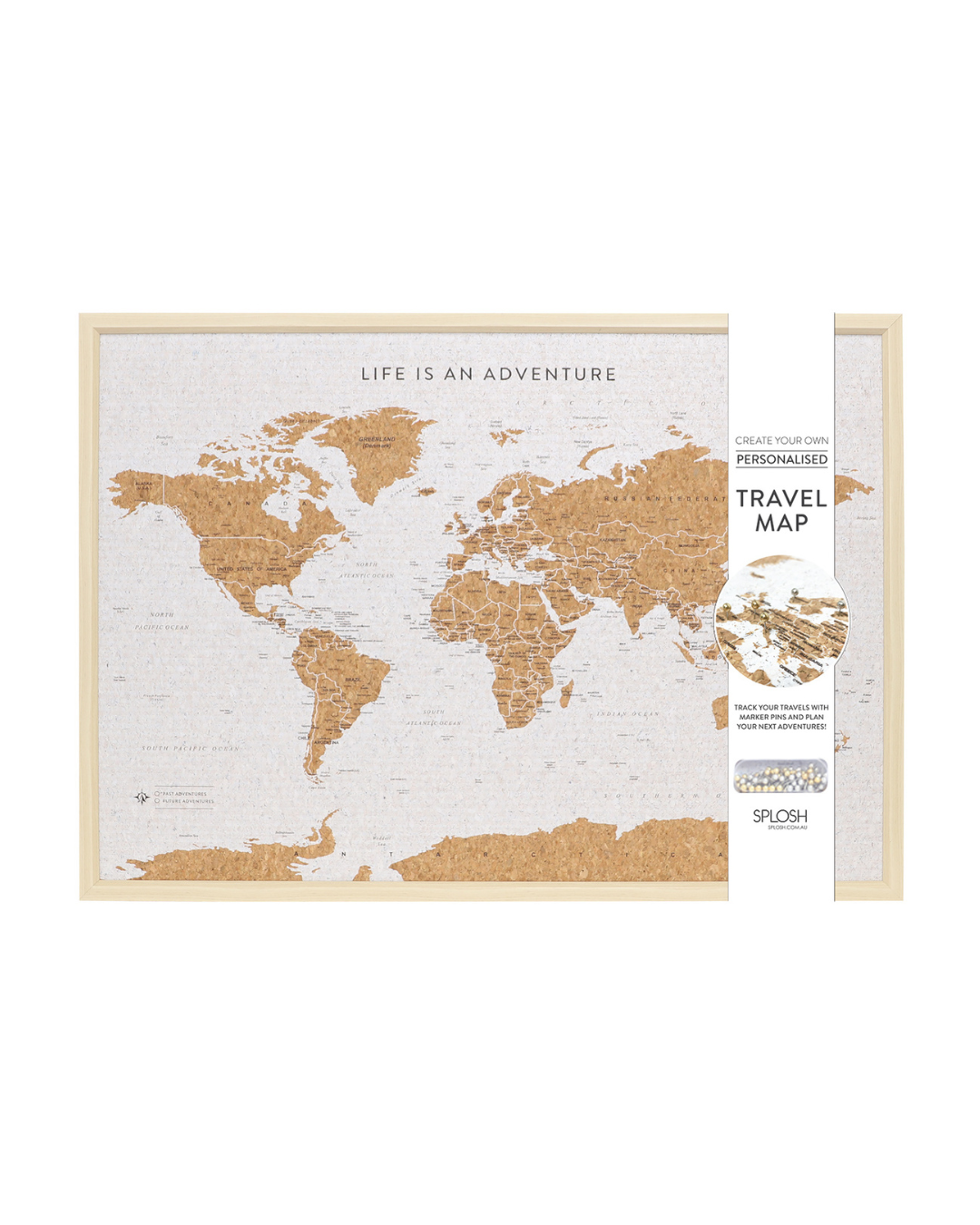 Travel Board World Map Large